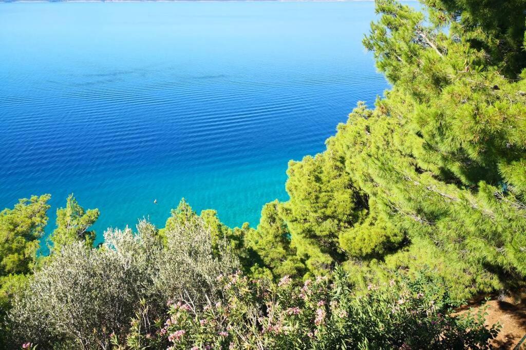 Beautiful Apartment 80 M From The Sea Marusici  Exterior foto
